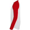 Футболка мужская с длинным рукавом Funky Lsl, белая с красным, арт. 02942987S фото 3 — Бизнес Презент
