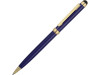 Ручка шариковая Голд Сойер со стилусом, синий, арт. 41091.02 фото 1 — Бизнес Презент