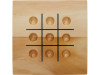 Деревянная игра в крестики-нолики Strobus, натуральный, арт. 10456406 фото 2 — Бизнес Презент