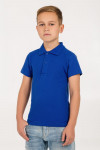 Рубашка поло детская Virma Kids, ярко-синяя, арт. 11575.441 фото 4 — Бизнес Презент