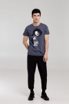 Футболка «Меламед. Nick Cave», темно-синий меланж, арт. 70914.401 фото 4 — Бизнес Презент