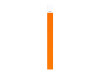 Браслет для мероприятий PARTY с индивидуальной нумерацией, оранжевый, арт. PF3100S131 фото 2 — Бизнес Презент