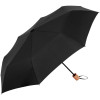 Зонт складной OkoBrella, черный, арт. 13576.30 фото 1 — Бизнес Презент
