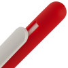 Ручка шариковая Swiper Soft Touch, красная с белым, арт. 6969.65 фото 4 — Бизнес Презент