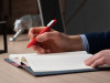 Ручка шариковая Swiper Soft Touch, красная с белым, арт. 6969.65 фото 5 — Бизнес Презент