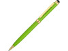 Ручка шариковая Голд Сойер со стилусом, зеленое яблоко, арт. 41091.19 фото 1 — Бизнес Презент