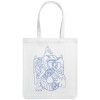 Холщовая сумка «Кетцалькоатль», белая, арт. 70285.60 фото 2 — Бизнес Презент
