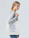 Холщовая сумка «Кетцалькоатль», белая, арт. 70285.60 фото 4 — Бизнес Презент