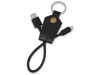 Кабель-брелок USB-Lightning Pelle, черный, арт. 593406 фото 1 — Бизнес Презент