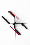 Шариковая ручка GrafeeX в чехле, черная с красным, арт. 15534.50 фото 3 — Бизнес Презент