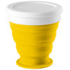 Складной стакан с крышкой Astrada, желтый, арт. 74762.80 фото 1 — Бизнес Презент