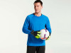 Футболка Porto  мужская с длинным рукавом, королевский синий/черный, арт. 413CA0502M фото 5 — Бизнес Презент