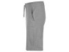 Мужские шорты из френч терри Warsaw 220гр, серый меланж, арт. 221196XL фото 3 — Бизнес Презент