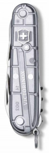 Офицерский нож Climber 91, прозрачный серебристый, арт. 5049.15 фото 2 — Бизнес Презент