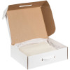 Коробка самосборная Light Case, белая, с белой ручкой, арт. 19167.61 фото 3 — Бизнес Презент