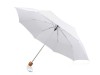 Зонт складной Oliviero, механический 21,5, белый, арт. 10906700 фото 1 — Бизнес Презент