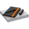 Набор Velours, черный с оранжевым, арт. 17068.32 фото 5 — Бизнес Презент