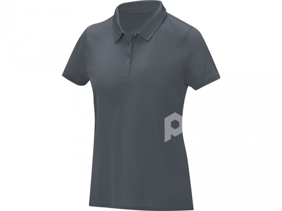 Женская стильная футболка поло с короткими рукавами Deimos, storm grey, арт. 39095822XL фото 1 — Бизнес Презент