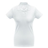 Рубашка поло женская ID.001 белая, арт. PWI11001XS фото 1 — Бизнес Презент