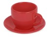 Чайная пара Melissa керамическая, красный, арт. 820601 фото 1 — Бизнес Презент