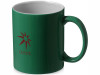 Керамическая кружка Java, зеленый/белый, арт. 10036502 фото 6 — Бизнес Презент