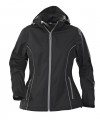 Куртка софтшелл женская Hang Gliding, черная, арт. 6559.303 фото 1 — Бизнес Презент