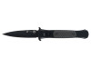 Нож складной Stinger, 118 мм, (черный), материал рукояти: нержавеющая сталь, карбон, арт. 441217 фото 1 — Бизнес Презент