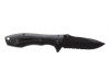 Нож складной Stinger, 80 мм, (чёрный), материал рукояти: сталь/дерево пакка (чёрный), арт. 441165 фото 3 — Бизнес Презент