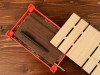 Подарочная деревянная коробка, красный, арт. 625040 фото 2 — Бизнес Презент