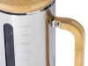 Френч-пресс в стальном корпусе и ручкой из бамбука Coffee break, 1000 мл, арт. 627014 фото 5 — Бизнес Презент