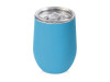 Термокружка Sense Gum, soft-touch, непротекаемая крышка, 370мл, голубой, арт. 827413N фото 1 — Бизнес Презент