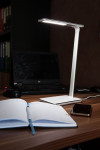 Настольная лампа с беспроводной зарядкой Power Spot, белая, арт. 7503.60 фото 13 — Бизнес Презент