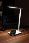 Настольная лампа с беспроводной зарядкой Power Spot, белая, арт. 7503.60 фото 14 — Бизнес Презент