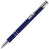 Ручка шариковая Keskus Soft Touch, темно-синяя, арт. 16425.40 фото 1 — Бизнес Презент