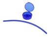 Силиконовая трубочка Fresh в пластиковом кейсе, синий, арт. 897302 фото 3 — Бизнес Презент