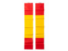 Набор надувных многоразовых хлопушек SUPORT, Испания, красный/желтый, арт. PF3109S1157 фото 3 — Бизнес Презент