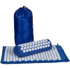 Массажный аккупунктурный коврик с валиком Iglu, синий с белым, арт. 16730.64 фото 1 — Бизнес Презент