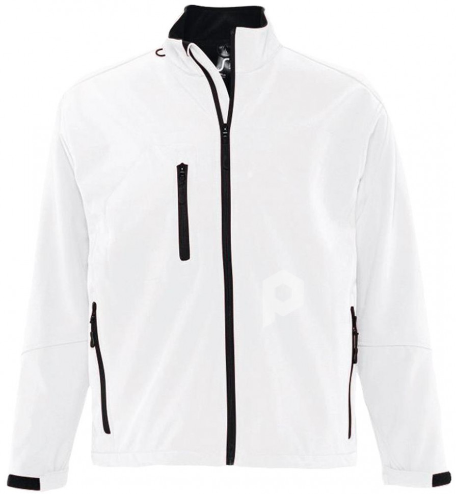 Куртка мужская на молнии Relax 340, белая, арт. 4367.601 фото 1 — Бизнес Презент