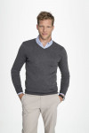 Пуловер мужской Glory Men, серый меланж, арт. 01710350S фото 4 — Бизнес Презент