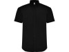 Рубашка Aifos мужская с коротким рукавом,  черный, арт. 550302S фото 1 — Бизнес Презент