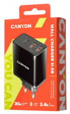 Мощное зарядное устройство Canyon H-08, черное, арт. 23026.30 фото 2 — Бизнес Презент