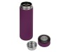 Термос Confident с покрытием soft-touch 420мл, фиолетовый, арт. 1048709 фото 2 — Бизнес Презент