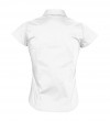 Рубашка женская с коротким рукавом Excess, белая, арт. 2511.600 фото 2 — Бизнес Презент