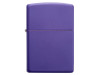 Зажигалка ZIPPO Classic с покрытием Purple Matte, латунь/сталь, фиолетовая, матовая, 38x13x57 мм, арт. 422128 фото 2 — Бизнес Презент