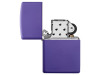 Зажигалка ZIPPO Classic с покрытием Purple Matte, латунь/сталь, фиолетовая, матовая, 38x13x57 мм, арт. 422128 фото 3 — Бизнес Презент