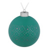 Елочный шар Chain, 10 см, зеленый, арт. 7170.90 фото 1 — Бизнес Презент