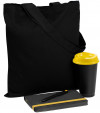 Набор Velours Bag, черный с желтым, арт. 15205.38 фото 8 — Бизнес Презент