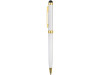 Ручка шариковая Голд Сойер со стилусом, белый, арт. 41091.06 фото 3 — Бизнес Презент