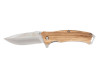 Нож складной Stinger, 110 мм, (серебристый), материал рукояти: дерево/сталь (светло-коричневый), арт. 441167 фото 1 — Бизнес Презент