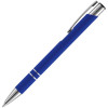 Ручка шариковая Keskus Soft Touch, ярко-синяя, арт. 16425.44 фото 2 — Бизнес Презент